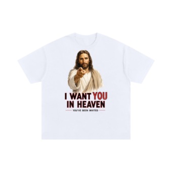 I WANT YOU IN HEAVEN TEE