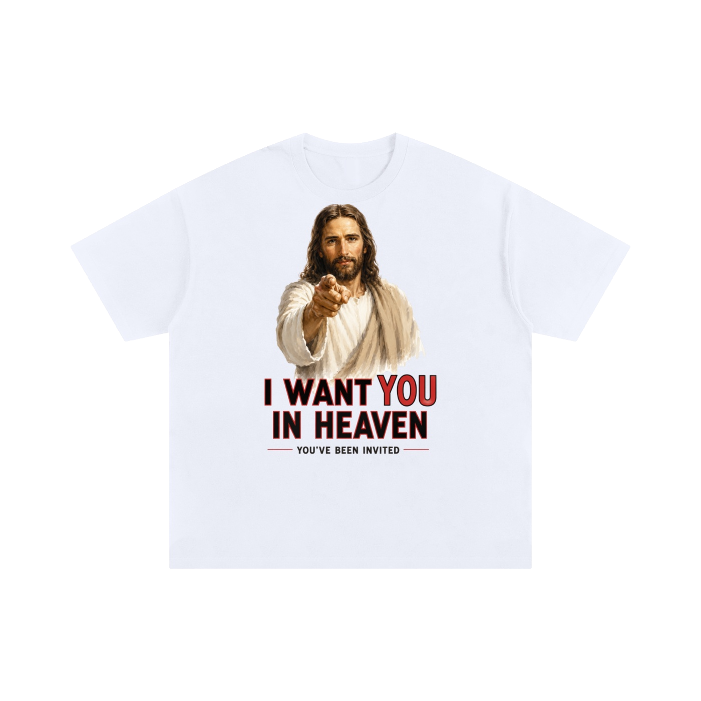 I WANT YOU IN HEAVEN TEE