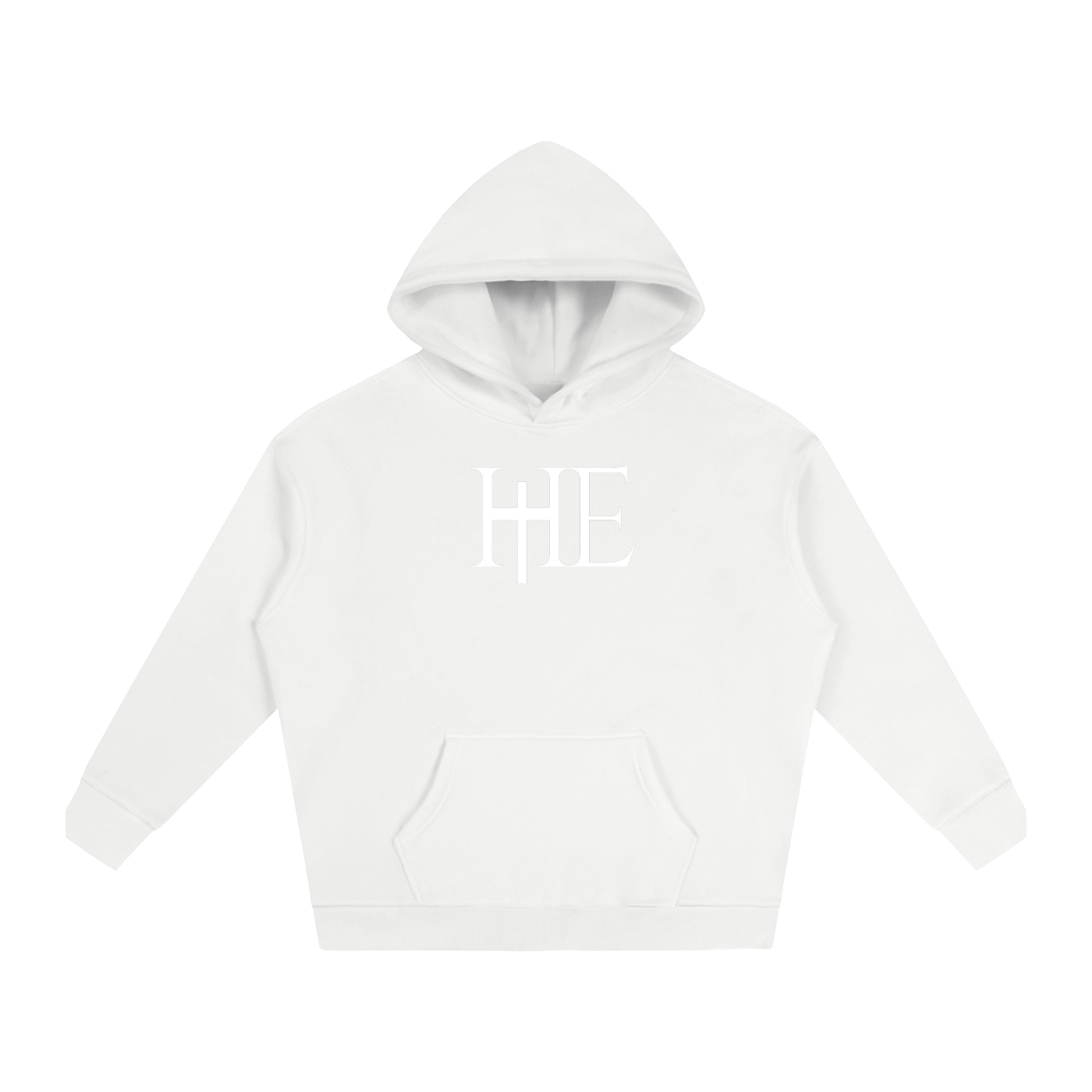 HE DID IT Whiteout Hoodie